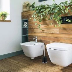 relaxdays Badezimmer-Set »4 x WC-Garnitur rund schwarz« -Deutschland Möbel Verkäufe 2024 1ac14862 8594 5dad 9f56 48959b84b7db