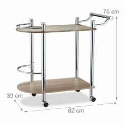 relaxdays Servierwagen »Servierwagen mit 2 Etagen« -Deutschland Möbel Verkäufe 2024 1ac5d08f 7791 5b1b 8570 e36f0c112523