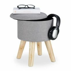 relaxdays Sitzhocker »Hocker mit Stauraum«, Beige Schwarz Hellbraun, Weiß Hellbraun, Beige Hellbraun, Grau Hellbraun -Deutschland Möbel Verkäufe 2024 1adbad23 1c05 55cb 9f85 fa15b36e4070