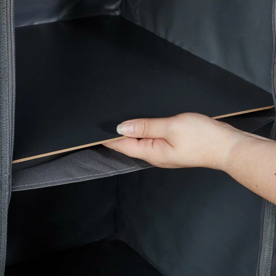 relaxdays Falttürenschrank »Campingschrank mit 2 Ablagen« 7 relaxdays Falttürenschrank »Campingschrank mit 2 Ablagen« – Bild 7