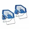 relaxdays Campingstuhl »2 x Bungee Stuhl WEBSTER blau«