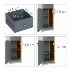relaxdays Hochschrank »Hochschrank Bad« -Deutschland Möbel Verkäufe 2024 1bcb8788 e134 5025 be78 831f53c5bbeb