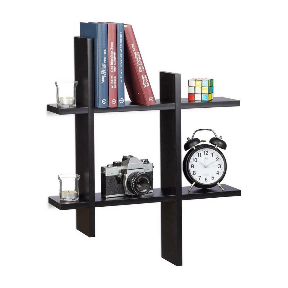 relaxdays Wandregal »Farbiges Wandregal mit 6 Fächern«, Grün Lila, Hellblau, Schwarz, Grün 12 relaxdays Wandregal »Farbiges Wandregal mit 6 Fächern«, Grün Lila, Hellblau, Schwarz, Grün – Bild 12