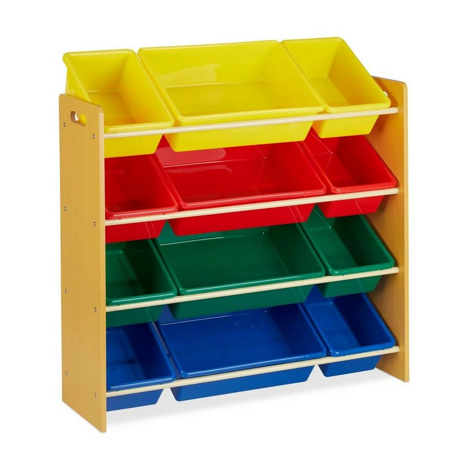 relaxdays Standregal »Kinderregal mit Aufbewahrungsboxen bunt« 10 relaxdays Standregal »Kinderregal mit Aufbewahrungsboxen bunt« – Bild 10