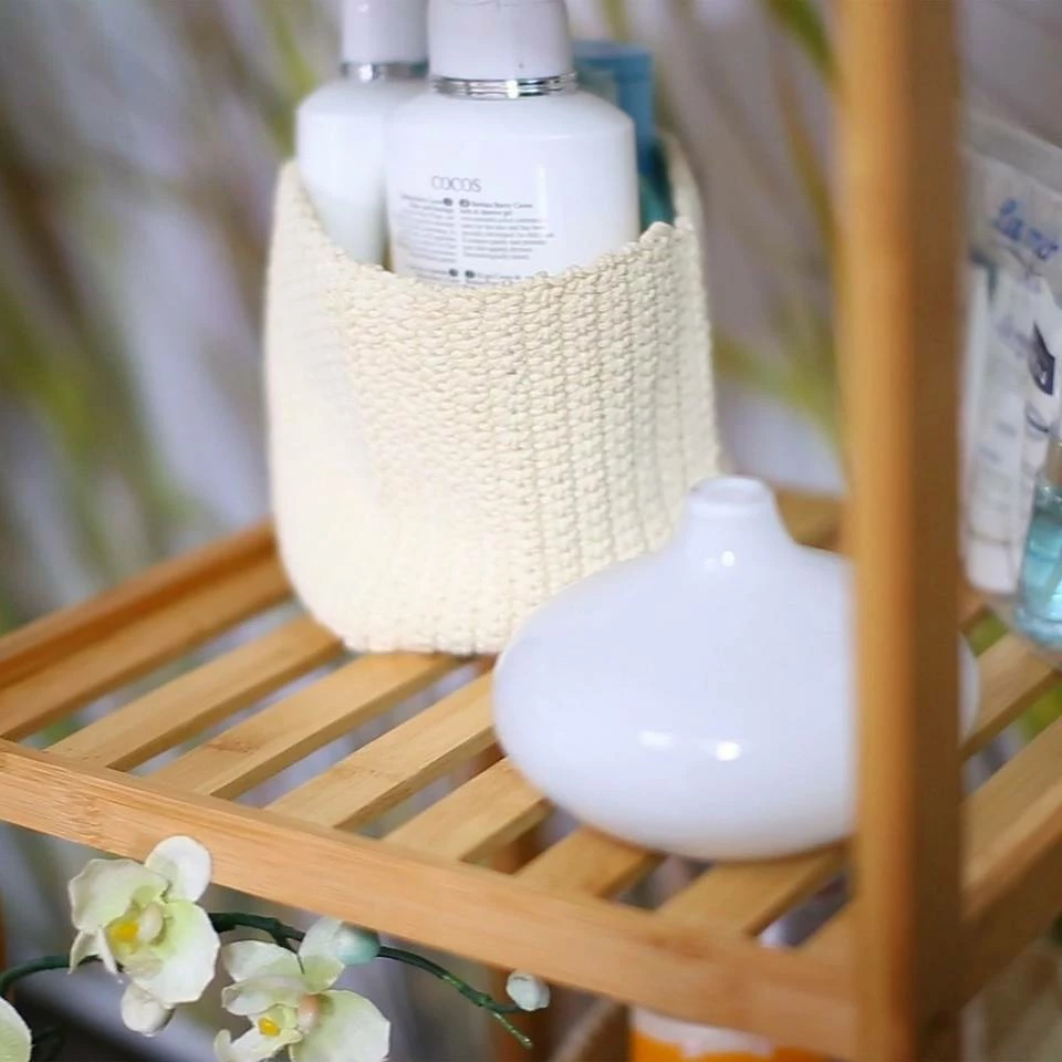 relaxdays Badregal »Badregal Bambus mit 4 Ablagen« 3 relaxdays Badregal »Badregal Bambus mit 4 Ablagen« – Bild 3