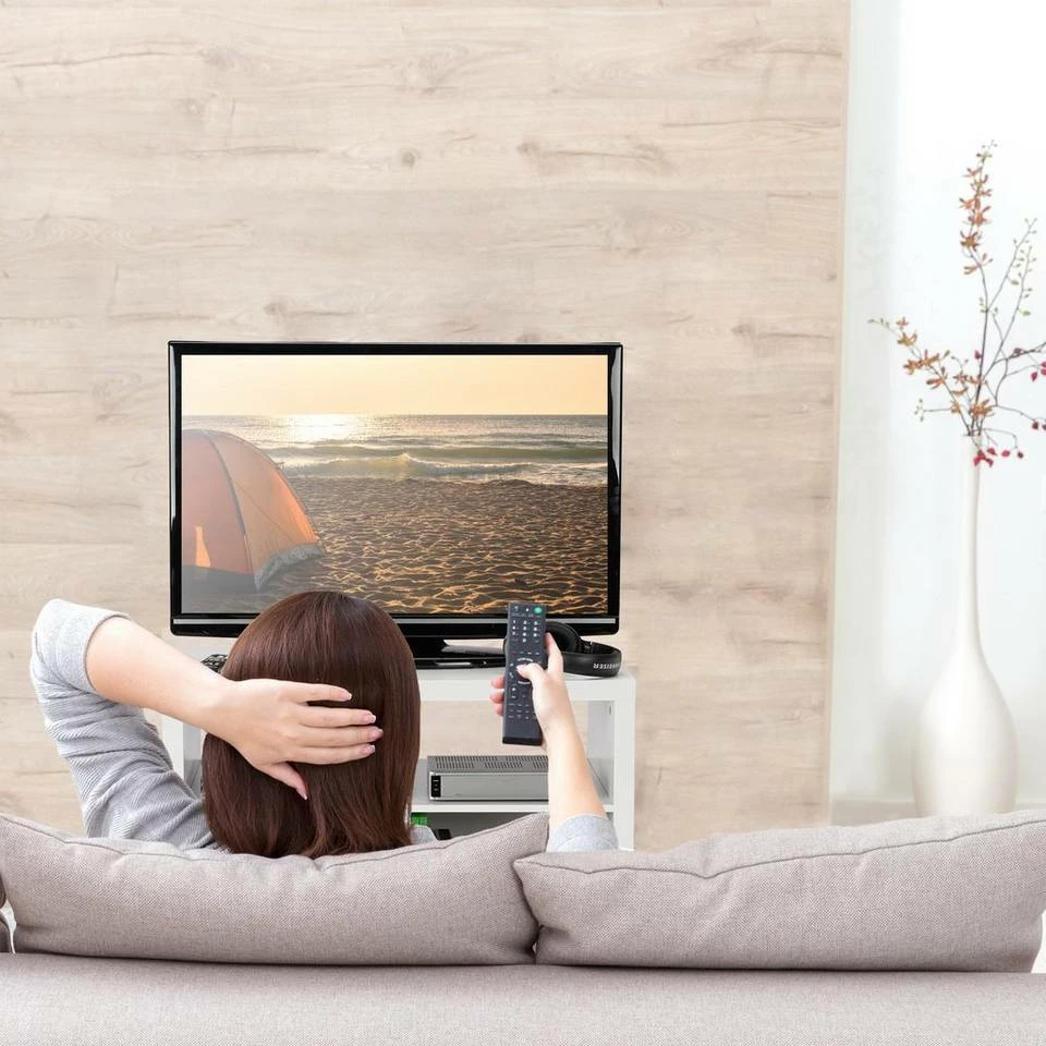 relaxdays Couchtisch »TV Board fahrbar«, Weiß 3 relaxdays Couchtisch »TV Board fahrbar«, Weiß – Bild 3