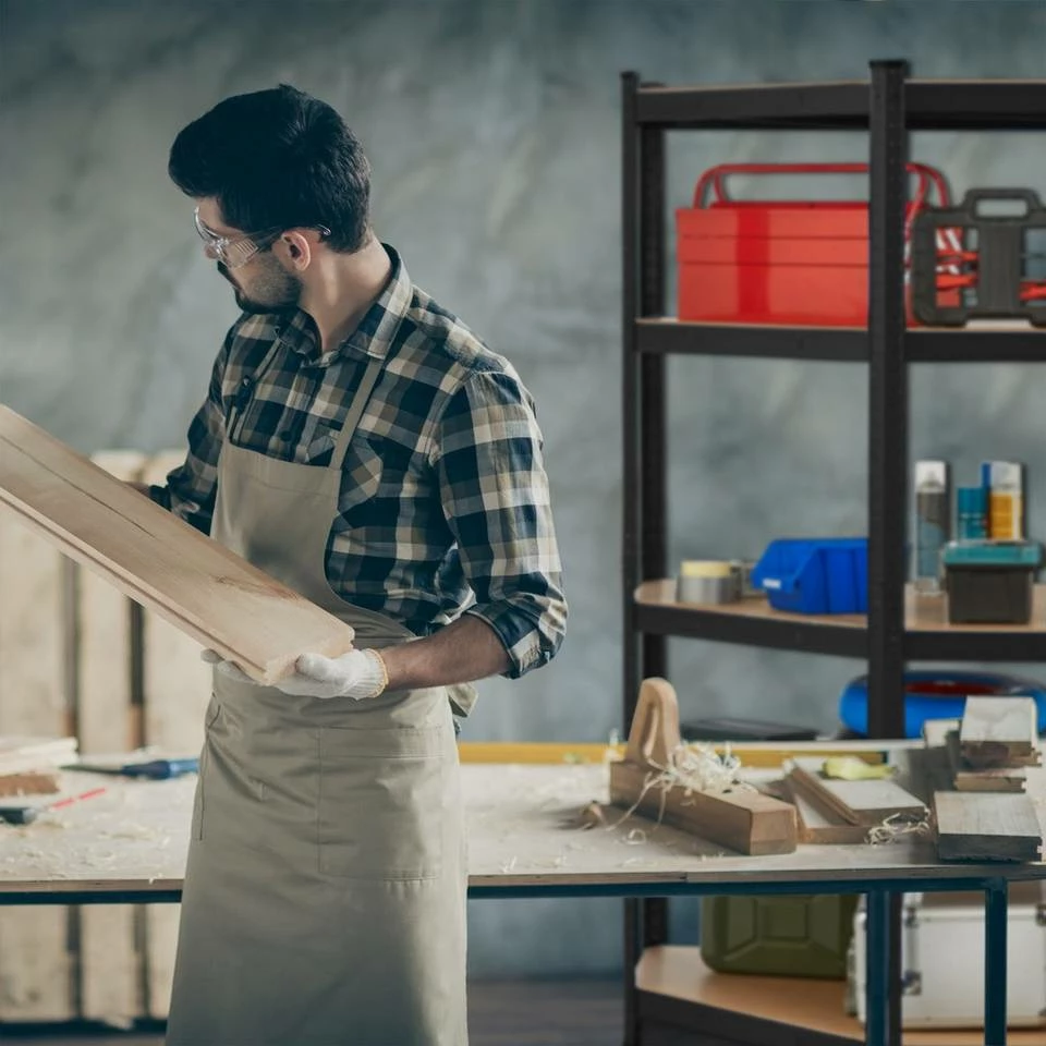 relaxdays Schwerlastregal »Schwarzes Eck Schwerlastregal 5 Ebenen« 3 relaxdays Schwerlastregal »Schwarzes Eck Schwerlastregal 5 Ebenen« – Bild 3