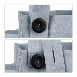 relaxdays Betttasche »Betttasche für Hochbett aus Filz«, hellgrau Weiß, Anthrazit -Deutschland Möbel Verkäufe 2024 1f7deb0e acb0 5b93 9832 31fe0451edf4