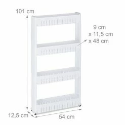 relaxdays Rollwagen »Schmaler Nischenwagen mit 4 Ablagen«, Weiß Weiß, Schwarz 13 relaxdays Rollwagen »Schmaler Nischenwagen mit 4 Ablagen«, Weiß Weiß, Schwarz -Deutschland Möbel Verkäufe 2024 201ea54c b191 5cd1 b36e 853071916d6e