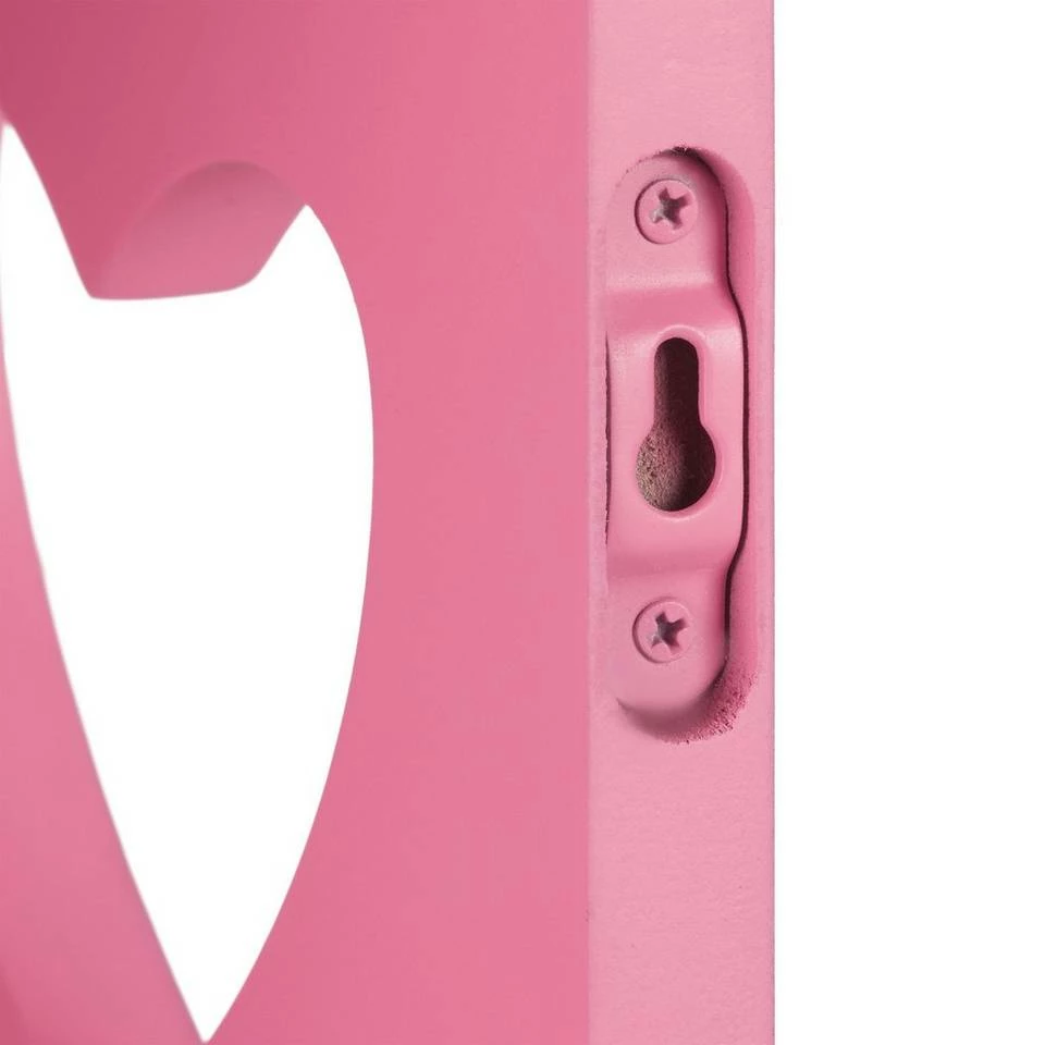 relaxdays Wandregal »Wandregal Herz 3er Set« 6 relaxdays Wandregal »Wandregal Herz 3er Set« – Bild 6