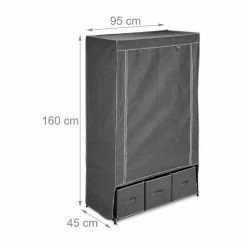 relaxdays Stoffschrank »Stoffschrank mit Schubladen« Anthrazit -Deutschland Möbel Verkäufe 2024 21a971d3 868f 5199 8990 f06db269f161