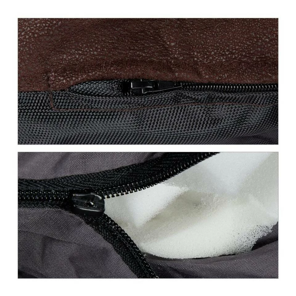 relaxdays Sitzsack »XXL Sitzsack in Wildlederoptik« 7 relaxdays Sitzsack »XXL Sitzsack in Wildlederoptik« – Bild 7