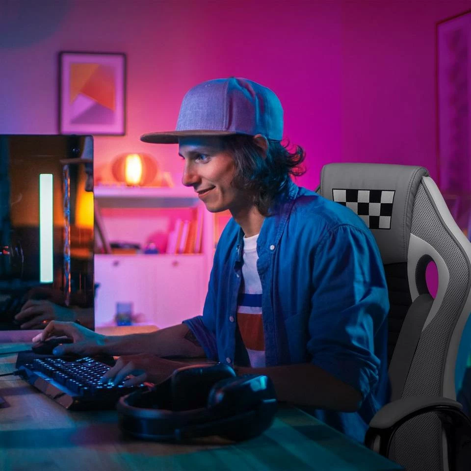 relaxdays Gaming-Stuhl »Gaming Stuhl Racing Design« 3 relaxdays Gaming-Stuhl »Gaming Stuhl Racing Design« – Bild 3