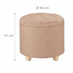 relaxdays Stauraumhocker »Runder Sitzhocker mit Stauraum« 12 relaxdays Stauraumhocker »Runder Sitzhocker mit Stauraum« -Deutschland Möbel Verkäufe 2024 240848b7 6758 5260 a224 d8568bd33aca