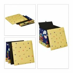 relaxdays Sitzhocker »Sitzhocker Kinder«, Pirat Blau Gelb, Grün Weiß, Lila Pink -Deutschland Möbel Verkäufe 2024 2446605c dd00 51c0 a1f5 77bb65d20de2