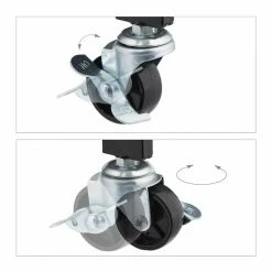 relaxdays Servierwagen »Servierwagen 4 Ebenen klappbar«, Schwarz -Deutschland Möbel Verkäufe 2024 256c2b13 eb90 5ed3 a22a 7a007aad7462