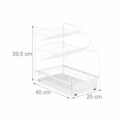 relaxdays Küchenregal »Küchenschrank Organizer Weiß« 12 relaxdays Küchenregal »Küchenschrank Organizer Weiß« -Deutschland Möbel Verkäufe 2024 261d8f77 8767 5809 afca cea227444405