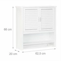 relaxdays Hängeschrank »Hängeschrank weiß LAMELL« -Deutschland Möbel Verkäufe 2024 26b60265 7654 5890 b7dc 379cc159787a