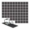 relaxdays Bodenschutzmatte »72 x Bodenschutzmatte Fitnessgeräte Set«