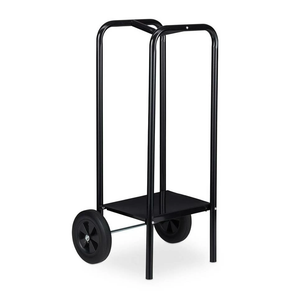 relaxdays Kaminholzregal »Kaminholzwagen mit Rädern«, BxTxH:39x46x89.5 cm 9 relaxdays Kaminholzregal »Kaminholzwagen mit Rädern«, BxTxH:39x46x89.5 cm – Bild 9