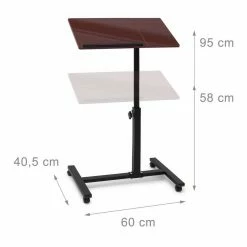 relaxdays Schreibtisch »Laptoptisch höhenverstellbar Holz«, Rot Dunkelbraun Schwarz, Braun Schwarz, Hellbraun Schwarz 16 relaxdays Schreibtisch »Laptoptisch höhenverstellbar Holz«, Rot Dunkelbraun Schwarz, Braun Schwarz, Hellbraun Schwarz -Deutschland Möbel Verkäufe 2024 28ccf97a b0c8 5eb5 adee e82327abd0b7