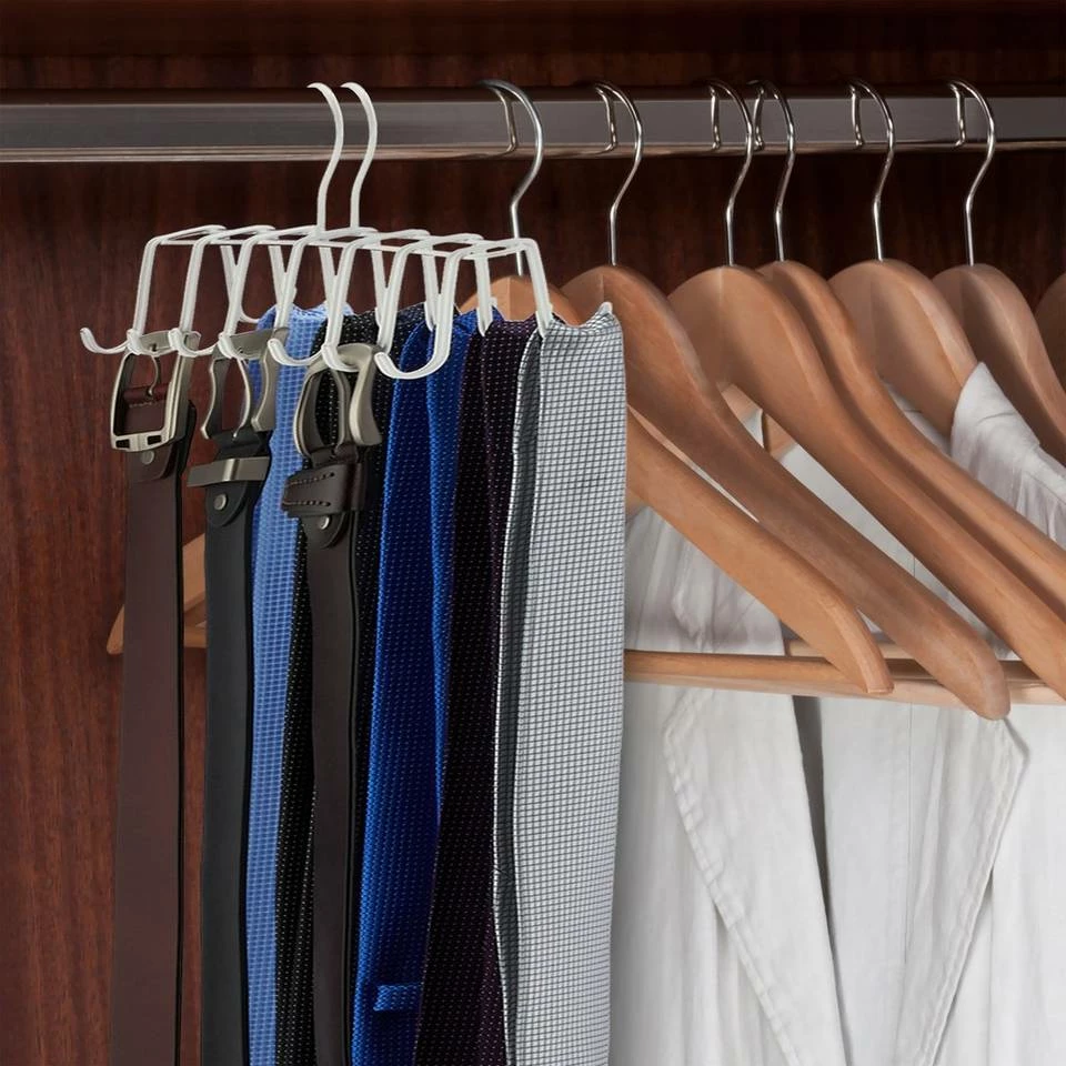 relaxdays Gürtelhalter »4 x Gürtelhalter Metall kupfer« 3 relaxdays Gürtelhalter »4 x Gürtelhalter Metall kupfer« – Bild 3