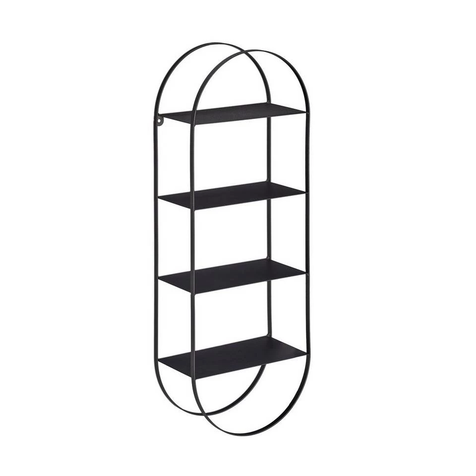 relaxdays Wandregal »Wandregal Metall mit 4 Ablagen« 8 relaxdays Wandregal »Wandregal Metall mit 4 Ablagen« – Bild 8