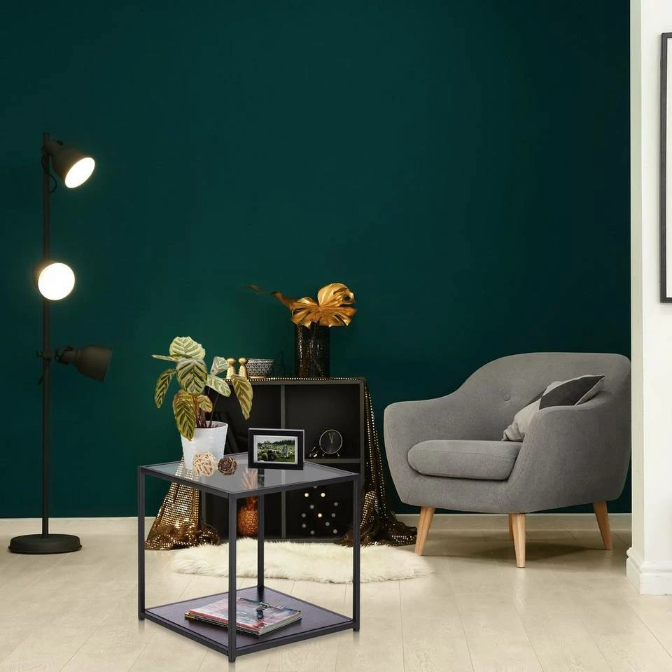 relaxdays Beistelltisch »Beistelltisch Glas mit 2 Ablagen« 2 relaxdays Beistelltisch »Beistelltisch Glas mit 2 Ablagen« – Bild 2