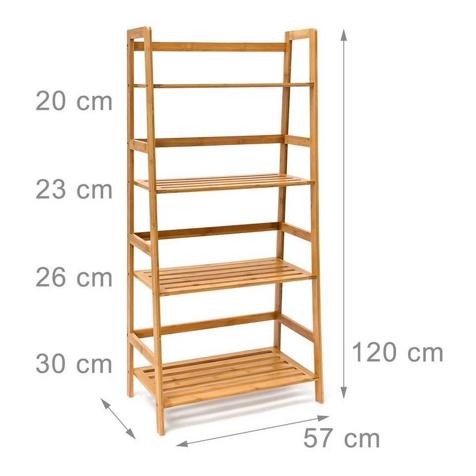 relaxdays Bücherregal »Bücherregal Bambus« 4 relaxdays Bücherregal »Bücherregal Bambus« – Bild 4
