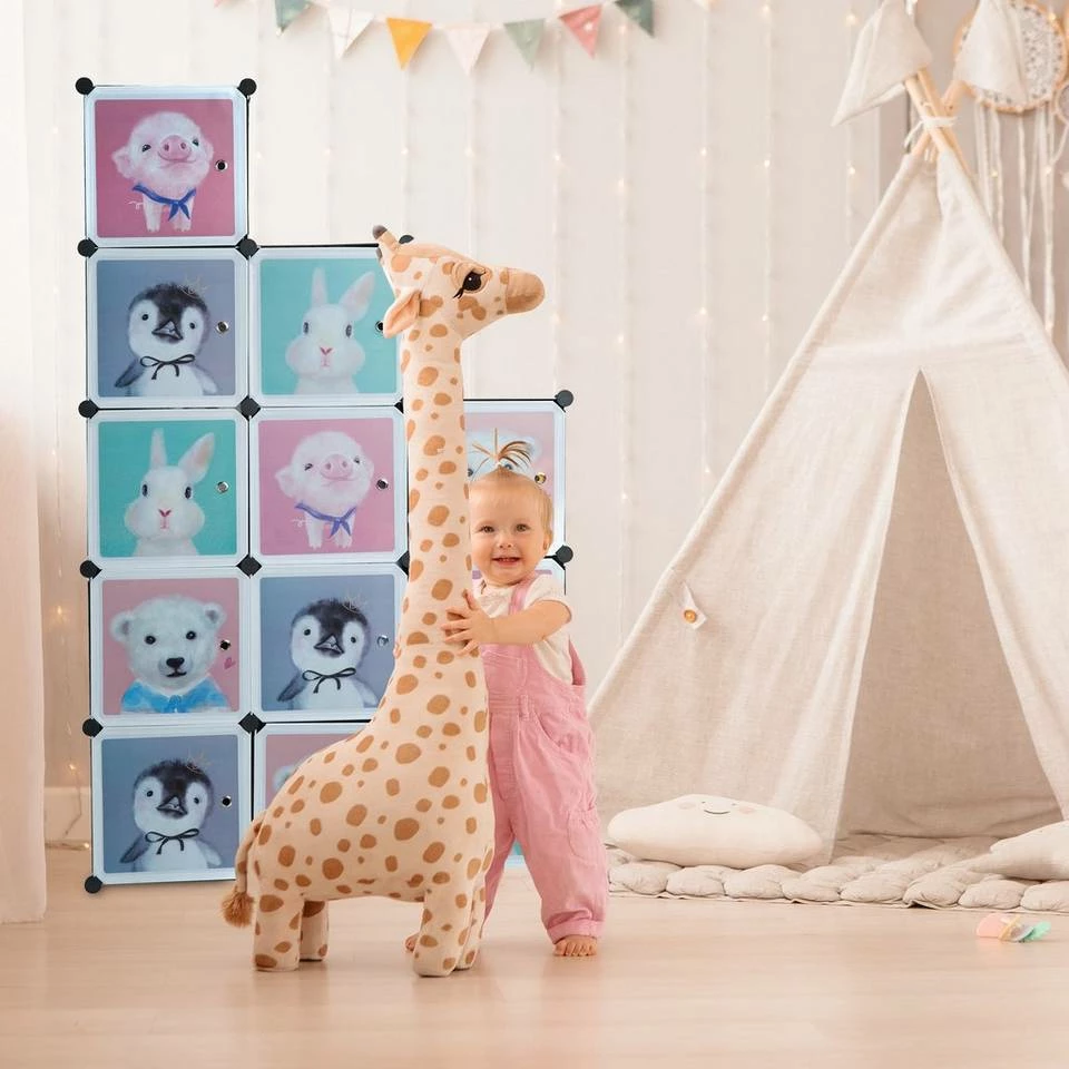 relaxdays Regal »Kinder Steckregal mit 8 Fächern schwarz« 3 relaxdays Regal »Kinder Steckregal mit 8 Fächern schwarz« – Bild 3