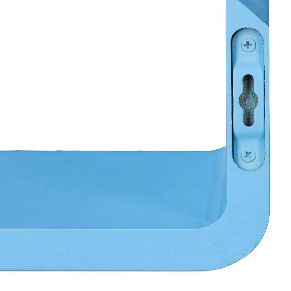 relaxdays Wandboard »Regalbrett 3er Set«, Blau Lila, Hellblau, Schwarz, Weiß 6 relaxdays Wandboard »Regalbrett 3er Set«, Blau Lila, Hellblau, Schwarz, Weiß – Bild 6