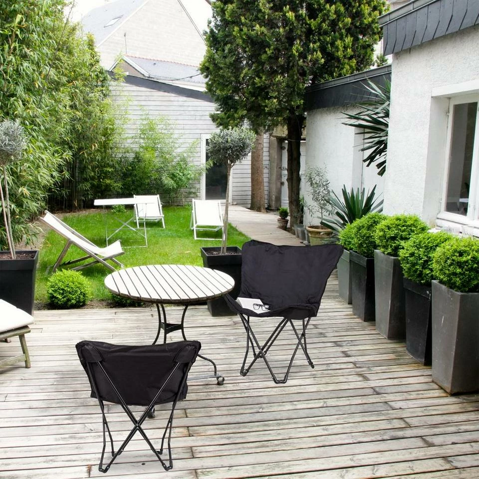 relaxdays Campingstuhl »Butterfly Chair klappbar« 3 relaxdays Campingstuhl »Butterfly Chair klappbar« – Bild 3