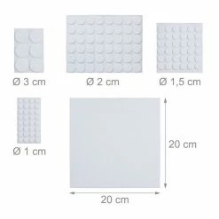 relaxdays Möbelfuß »Filzgleiter 240er Pack«, Weiß Weiß, Schwarz -Deutschland Möbel Verkäufe 2024 2bfe7f45 f9c6 584a b698 303328b2933b