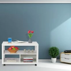 relaxdays Couchtisch »TV Board fahrbar«, Weiß 12 relaxdays Couchtisch »TV Board fahrbar«, Weiß -Deutschland Möbel Verkäufe 2024 2c051f52 e02a 52d9 9083 088b1ca2bd98