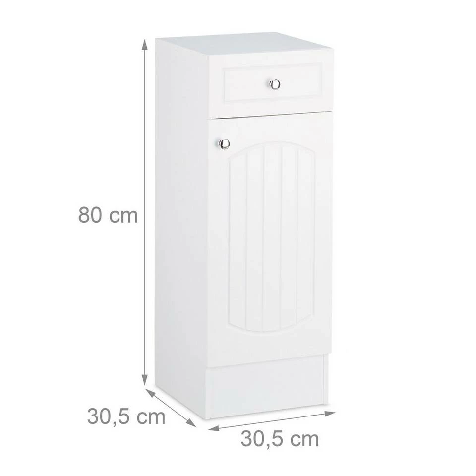 relaxdays Badregal »Badschrank aus Holz« 4 relaxdays Badregal »Badschrank aus Holz« – Bild 4