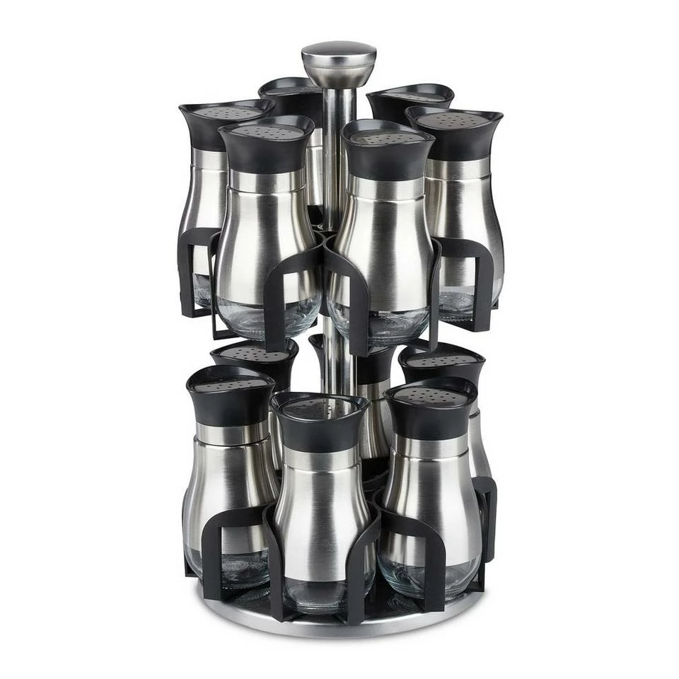 relaxdays Gewürzkarussell »Gewürzkarussell mit 12 Gläsern« 10 relaxdays Gewürzkarussell »Gewürzkarussell mit 12 Gläsern« – Bild 10