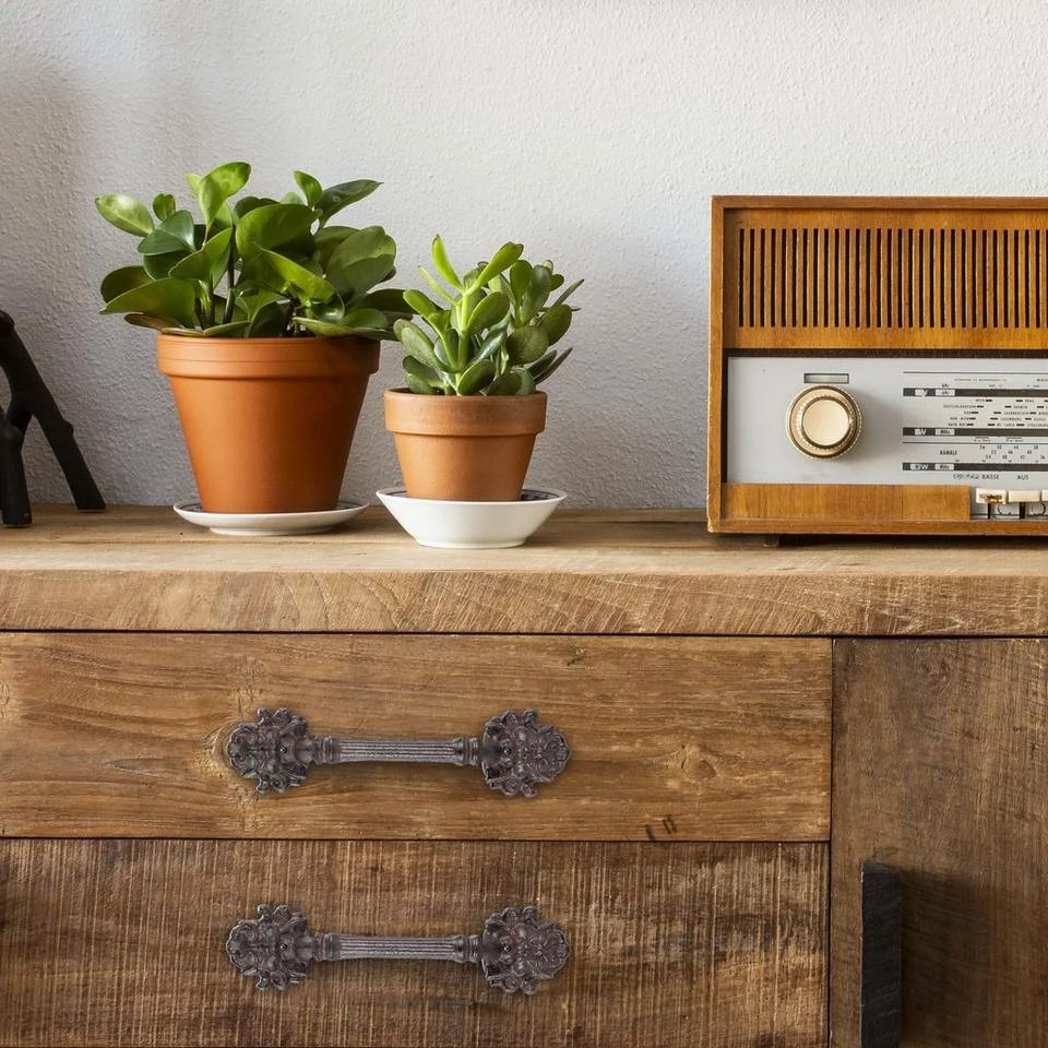 relaxdays Möbelgriff »2 x Möbelgriff Vintage braun« 2 relaxdays Möbelgriff »2 x Möbelgriff Vintage braun« – Bild 2