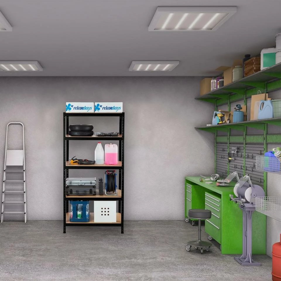 relaxdays Schwerlastregal »Schwerlastregal 1325 kg schwarz« 2 relaxdays Schwerlastregal »Schwerlastregal 1325 kg schwarz« – Bild 2