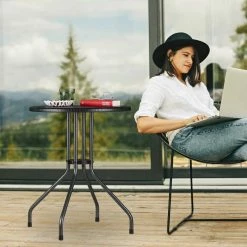 relaxdays Gartentisch »Gartentisch rund schwarz« -Deutschland Möbel Verkäufe 2024 306f3e1b 2cc0 5f89 af11 e72e6dfb1830