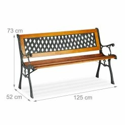 relaxdays Gartenbank »Gartenbank Flechtdesign« -Deutschland Möbel Verkäufe 2024 321943b7 7a1c 5f23 8f40 1bb8d70e5a58