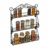 relaxdays Gewürzregal »Hängendes Gewürzregal«