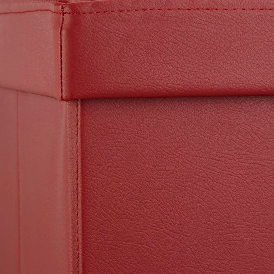 relaxdays Sitzbank »Sitzbank mit Stauraum Kunstleder«, Dunkelrot Schwarz, Braun, Grün, Creme 7 relaxdays Sitzbank »Sitzbank mit Stauraum Kunstleder«, Dunkelrot Schwarz, Braun, Grün, Creme – Bild 7