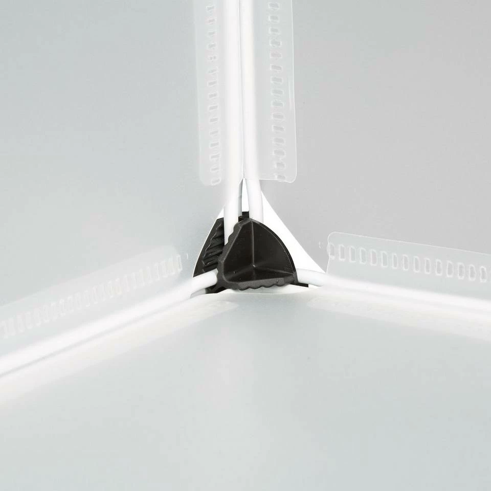 relaxdays Stufenregal »2 x Stufenregal 6 Fächer weiß« 5 relaxdays Stufenregal »2 x Stufenregal 6 Fächer weiß« – Bild 5