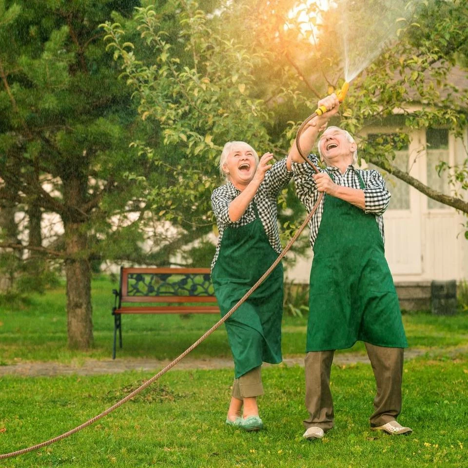 relaxdays Gartenbank »Gartenbank mit Rosenmuster« 3 relaxdays Gartenbank »Gartenbank mit Rosenmuster« – Bild 3
