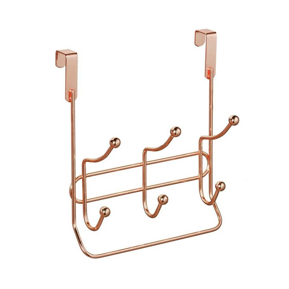 Türgarderobe »4 x Türgarderobe 3 Doppelhaken kupfer«, relaxdays 8 Türgarderobe »4 x Türgarderobe 3 Doppelhaken kupfer«, relaxdays – Bild 8