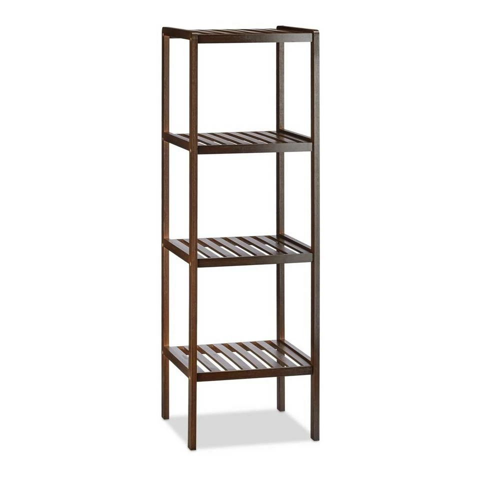 relaxdays Badregal »2 x Bambus Badregal mit 4 Ablageflächen« 6 relaxdays Badregal »2 x Bambus Badregal mit 4 Ablageflächen« – Bild 6