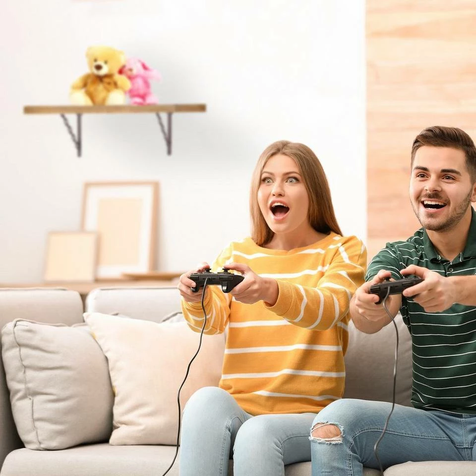 relaxdays Wandregalhalter »6 x Regalwinkel Gusseisen Kette« 5 relaxdays Wandregalhalter »6 x Regalwinkel Gusseisen Kette« – Bild 5