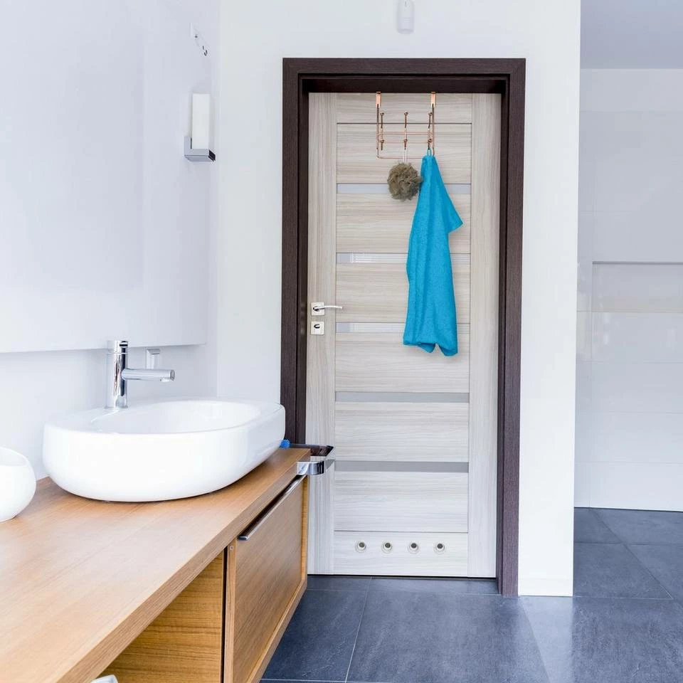 Türgarderobe »4 x Türgarderobe 3 Doppelhaken kupfer«, relaxdays 2 Türgarderobe »4 x Türgarderobe 3 Doppelhaken kupfer«, relaxdays – Bild 2