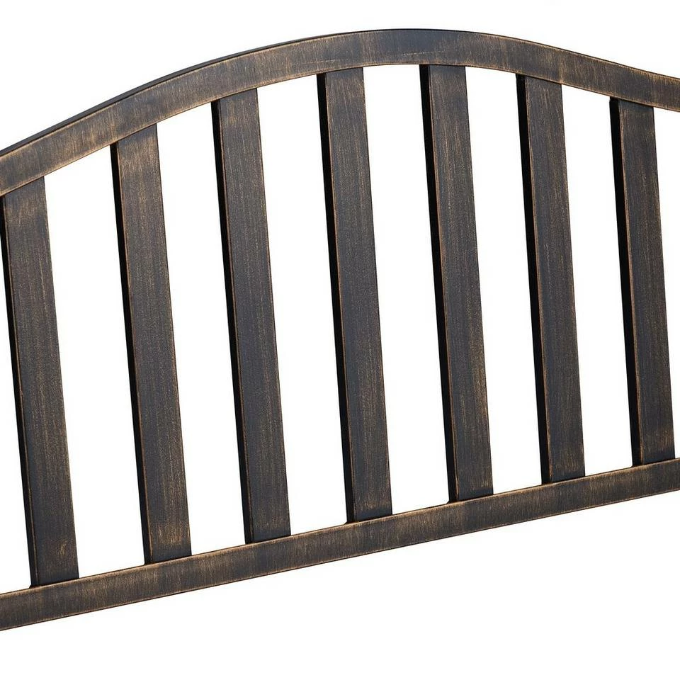 relaxdays Gartenbank »Gartenbank mit Klapptisch«, Schwarz-Bronze Weiß Gold, Schwarz Gold 8 relaxdays Gartenbank »Gartenbank mit Klapptisch«, Schwarz-Bronze Weiß Gold, Schwarz Gold – Bild 8