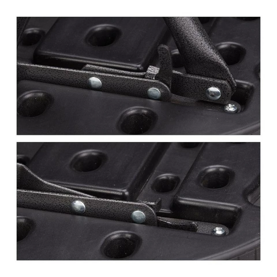 relaxdays Barhocker »Barhocker klappbar BASTIAN«, Schwarz Weiß, Dunkelbraun 6 relaxdays Barhocker »Barhocker klappbar BASTIAN«, Schwarz Weiß, Dunkelbraun – Bild 6